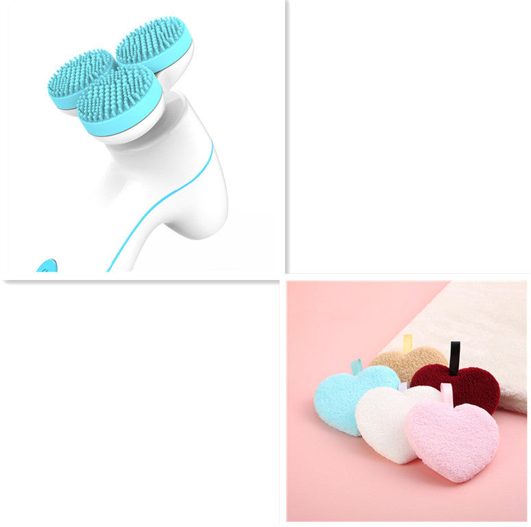 3D Smart Electric Facial Cleanser Device