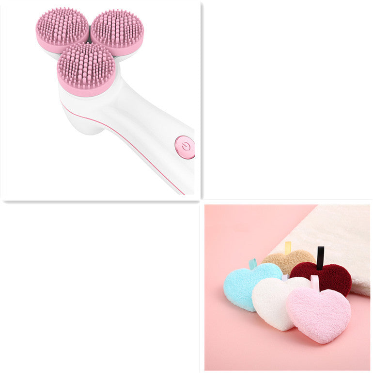 3D Smart Electric Facial Cleanser Device