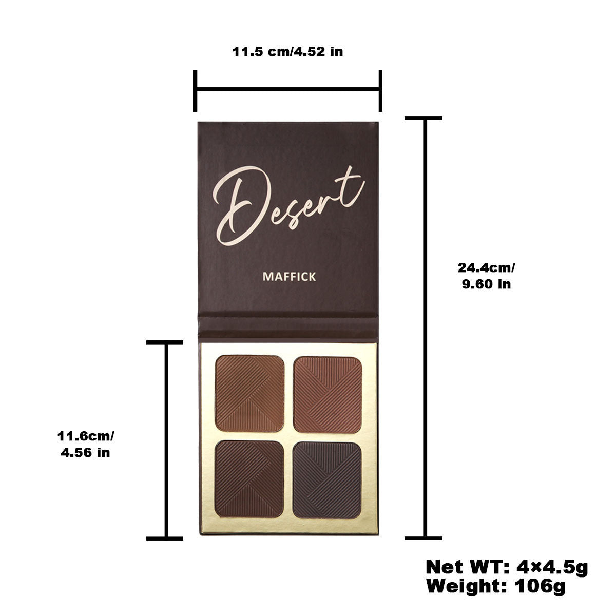 Desert Contour Compact Stereo Shadow Pallette