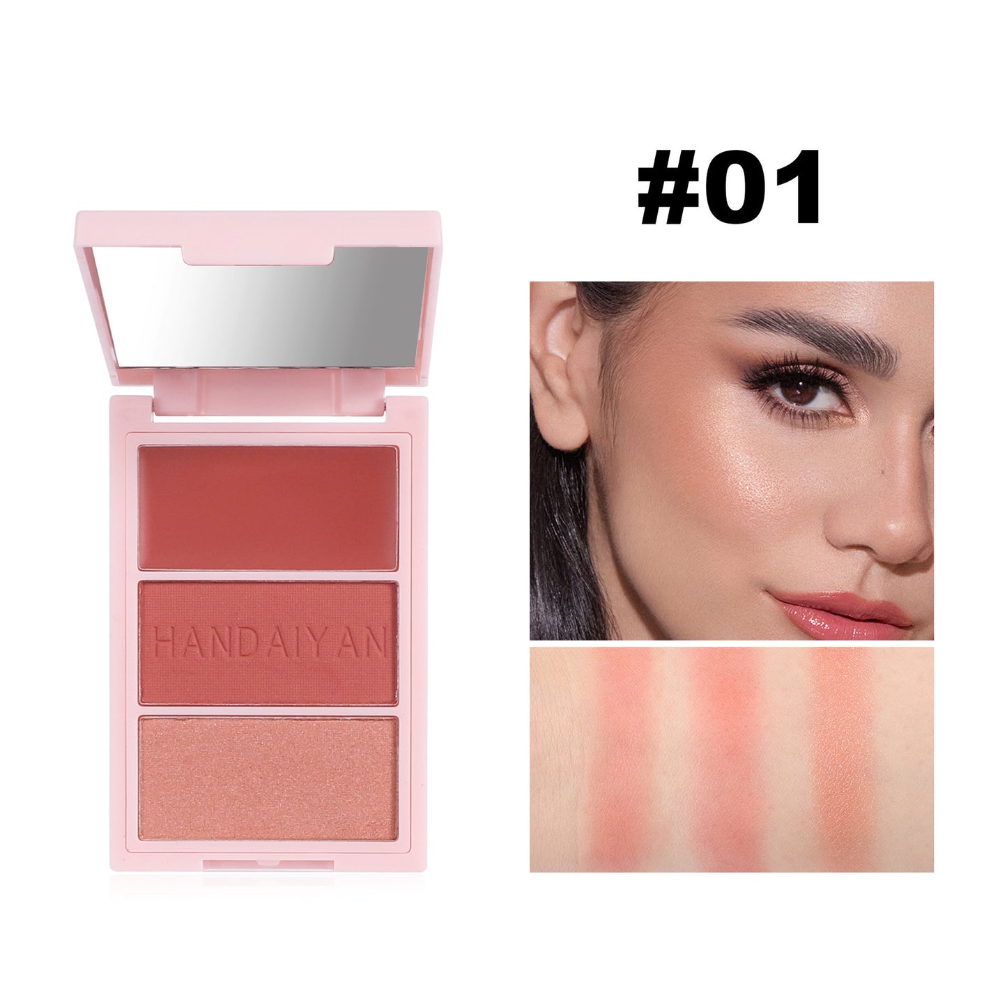 Compact Highlight Brighten Face Blusher