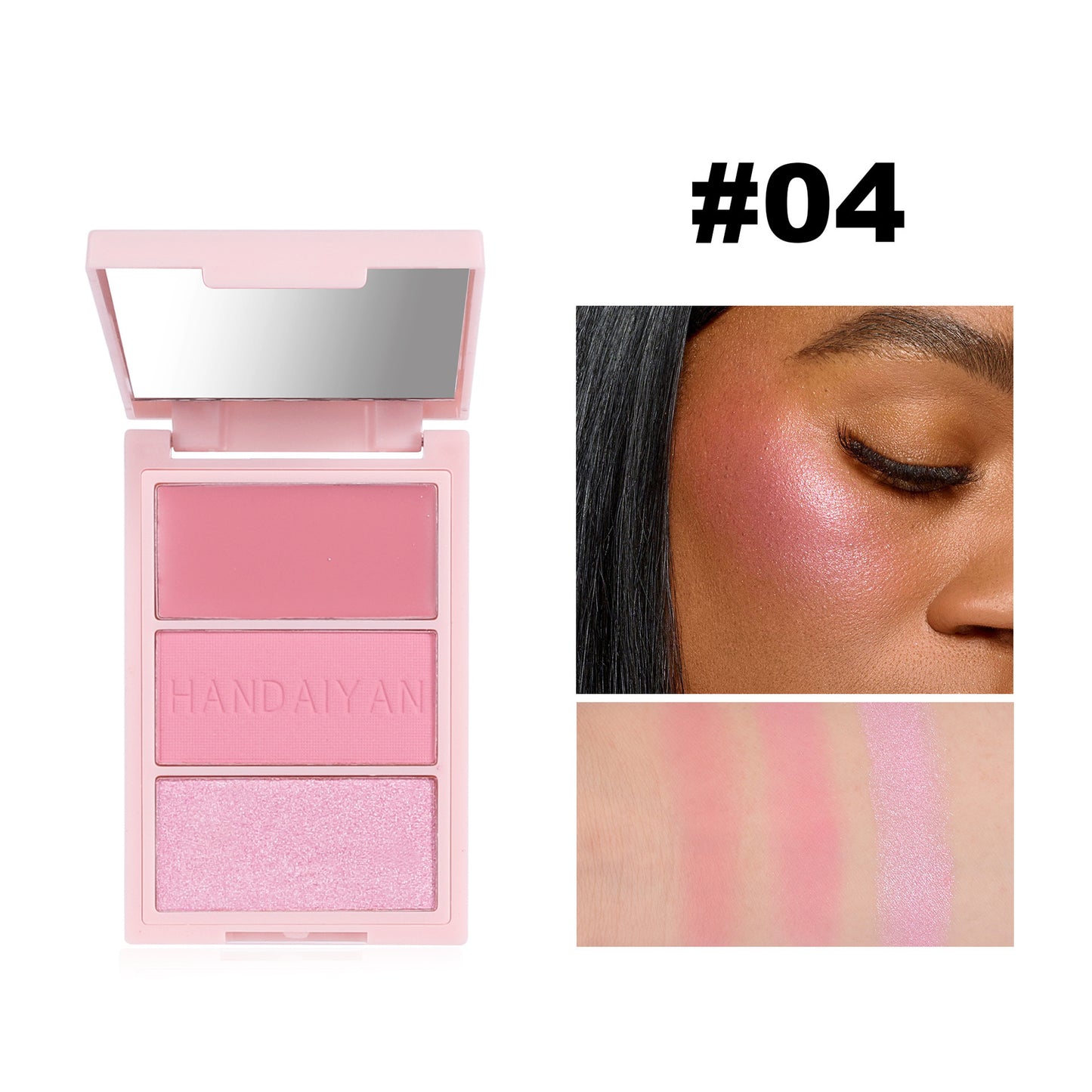 Compact Highlight Brighten Face Blusher