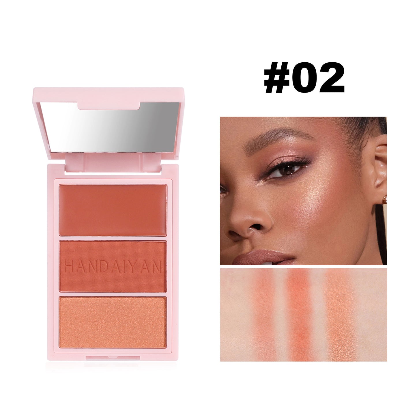 Compact Highlight Brighten Face Blusher