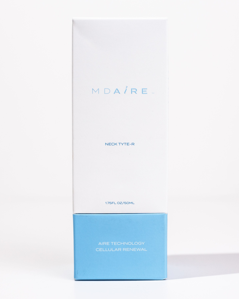 MDAiRE Neck Tyte-R packaging on a white background